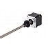 Nema 17 외부 34mm 스택 0.4A 리드 4mm(0.15748") 길이 200mm