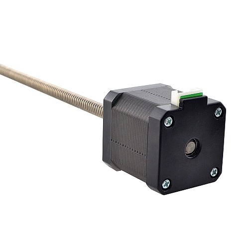 Nema 17 외부 Acme 선형 스테퍼 모터 1.68A 48mm 스택 나사 리드 8mm(0.31496) 리드 길이 300mm