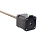 Nema 17 외부 Acme 선형 스테퍼 모터 1.68A 48mm 스택 나사 리드 8mm(0.31496) 리드 길이 300mm