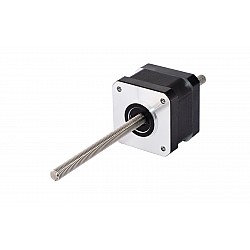Nema 17 비캡티브 34mm 스택 0.4A 리드 2mm(0.07874") 길이 100mm