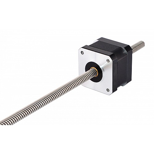 Nema 17 비캡티브 26Ncm(36.81oz.in) 34mm 스택 0.4A 리드 8mm(0.31496) 길이 320mm