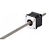 Nema 17 비캡티브 26Ncm(36.81oz.in) 34mm 스택 0.4A 리드 8mm(0.31496") 길이 320mm