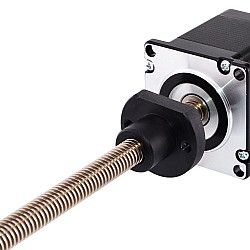 Nema 23 외부 56mm 스택 2.0A 리드 2mm(0.07874") 길이 300mm