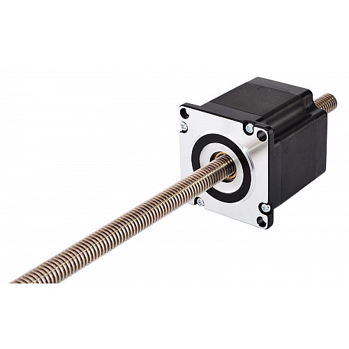 Nema 23 비캡티브 1.2Nm(169.93oz.in) 56mm 스택 2A 리드 2mm(0.07874) 길이 150mm