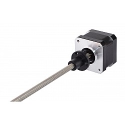 Nema 17 외부 34mm 스택 26Ncm(36.82oz.in) 0.4A 리드 2mm(0.07874") 길이 150mm
