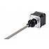 Nema 17 외부 34mm 스택 26Ncm(36.82oz.in) 0.4A 리드 2mm(0.07874") 길이 150mm