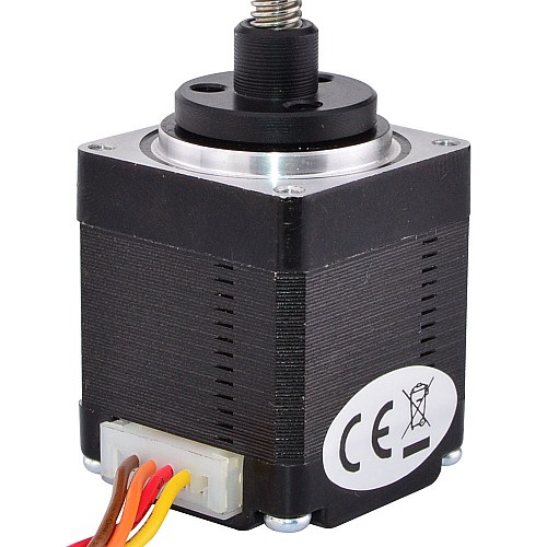 Nema 11 외부 34mm 스택 0.75A 리드 0.635mm(0.025) 길이 100mm