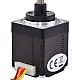 Nema 11 외부 34mm 스택 0.75A 리드 0.635mm(0.025) 길이 100mm
