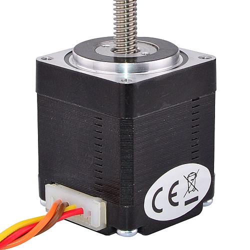 Nema 11 비캡티브 34mm 스택 0.75A 리드 2mm(0.07874") 길이 100mm - 11N13S0754AA2-100RS | StepperOnline Nema 11 비캡티브 34mm 스택 0.75A 리드 2mm(0.07874") 길이 100mm - 11N13S0754AA2-100RS | StepperOnline