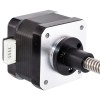 미국 판매 중 - Nema 17 외부 34mm 스택 0.4A 리드 8mm(0.31496") 길이 200mm - US-17LS13-0404E-200G | StepperOnline