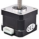 Nema 17 비캡티브 34mm 스택 0.4A 리드 2mm(0.07874) 길이 100mm Nema 17 비캡티브 34mm 스택 0.4A 리드 2mm(0.07874) 길이 100mm