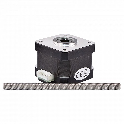 Nema 17 비캡티브 34mm 스택 0.4A 리드 2mm(0.07874) 길이 100mm Nema 17 비캡티브 34mm 스택 0.4A 리드 2mm(0.07874) 길이 100mm