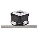 Nema 17 비캡티브 34mm 스택 0.4A 리드 2mm(0.07874) 길이 100mm Nema 17 비캡티브 34mm 스택 0.4A 리드 2mm(0.07874) 길이 100mm