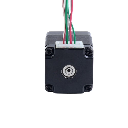 NEMA 11 외부 Acme 선형 스테핑 모터 0.42A 32mm 스택, 리드 스크류 피치 1.27mm(0.05인치), 스크류 길이 150mm - 11E13S0424FD4-150RS | StepperOnline