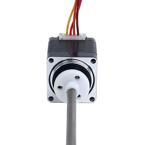 Nema 11 외부 34mm 스택 0.75A 리드 0.635mm(0.025") 길이 100mm - 11E13S0754ED4-100RS | StepperOnline