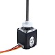 Nema 11 외부 34mm 스택 0.75A 리드 0.635mm(0.025") 길이 100mm - 11E13S0754ED4-100RS | StepperOnline