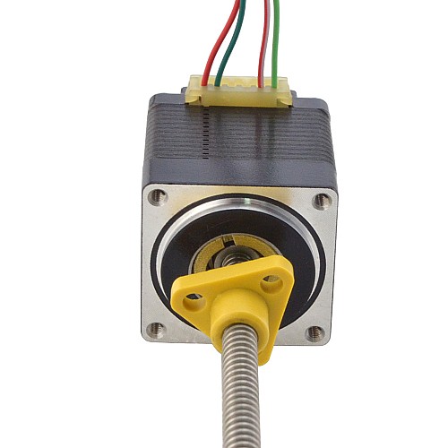 NEMA 11 외부 Acme 선형 스테퍼 모터 1.0A 32.2mm 스택 나사 리드 1.27mm(0.05) 리드 길이 150mm