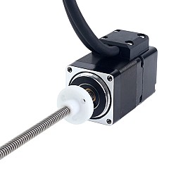 Nema 11 외부 Acme 선형 스테퍼 모터 1.0A 32.2mm 스택 광학식 증분형 엔코더 1000PPR
