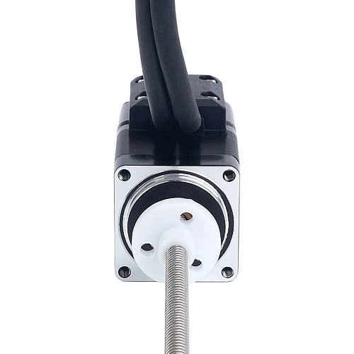 Nema 11 외부 Acme 선형 스테퍼 모터 1.0A 32.2mm 스택 광학식 증분형 엔코더 1000PPR - 11E13S1004GD4-150RS-OE1K | StepperOnline