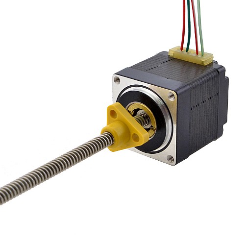 NEMA 11 외부 Acme 선형 스테퍼 모터 1.0A 32.2mm 스택 나사 리드 2.54mm(0.1) 리드 길이 150mm NEMA 11 외부 Acme 선형 스테퍼 모터 1.0A 32.2mm 스택 나사 리드 2.54mm(0.1) 리드 길이 150mm