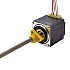 NEMA 11 외부 Acme 선형 스테퍼 모터 1.0A 32.2mm 스택 나사 리드 2.54mm(0.1") 리드 길이 150mm
