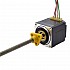 NEMA 11 외부 Acme 선형 스테퍼 모터 1.0A 32.2mm 스택 나사 리드 5.08mm(0.2") 리드 길이 150mm