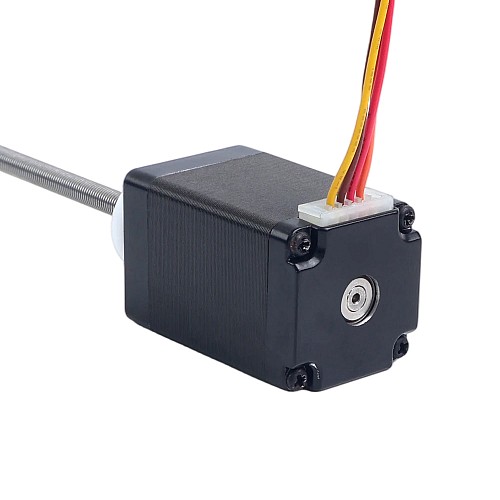 Nema 11 외부 45mm 스택 0.75A 리드 0.635mm(0.025") 길이 101mm - 11E18S0754ED4-101RS | StepperOnline