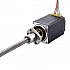 NEMA 11 외부 볼 나사 선형 스테퍼 모터 1.0A 46mm 스택 나사 리드 2mm(0.07874") 리드 길이 150mm