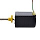 NEMA 11 외부 Acme 선형 스테퍼 모터 1.0A 46mm 스택 나사 리드 1.27mm(0.05) 리드 길이 150mm