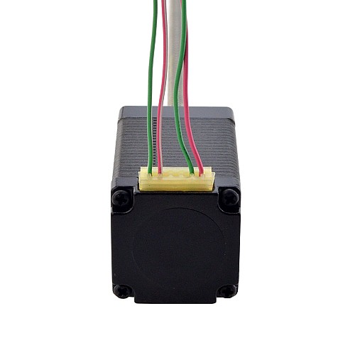 NEMA 11 외부 Acme 선형 스테퍼 모터 1.0A 46mm 스택 나사 리드 1.27mm(0.05) 리드 길이 150mm