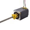 NEMA 11 외부 Acme 선형 스테퍼 모터 1.0A 46mm 스택 나사 리드 10.16mm(0.4) 리드 길이 150mm
