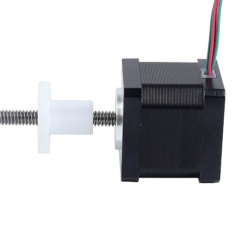 네마 14 외부 34mm 스택 0.57A 리드선 2.4384mm (0.096인치) 길이 150mm - 14E13S0574JE4-150RS | StepperOnline