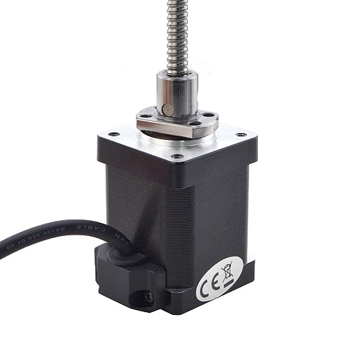 NEMA 14 외부 볼 나사 선형 스테퍼 모터 1.5A 47mm 스택 나사 리드 2mm(0.07874) 리드 길이 150mm NEMA 14 외부 볼 나사 선형 스테퍼 모터 1.5A 47mm 스택 나사 리드 2mm(0.07874) 리드 길이 150mm