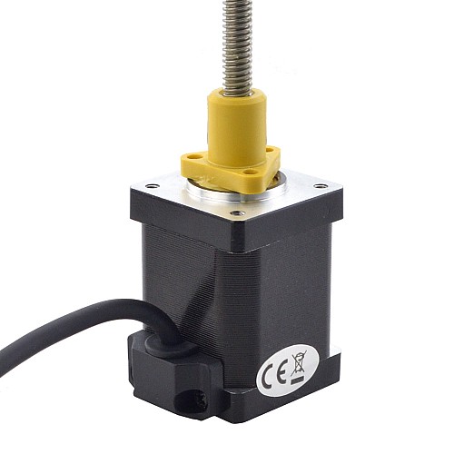 NEMA 14 외부 Acme 선형 스테퍼 모터 1.5A 47mm 스택 나사 리드 2.54mm(0.1) 리드 길이 150mm NEMA 14 외부 Acme 선형 스테퍼 모터 1.5A 47mm 스택 나사 리드 2.54mm(0.1) 리드 길이 150mm