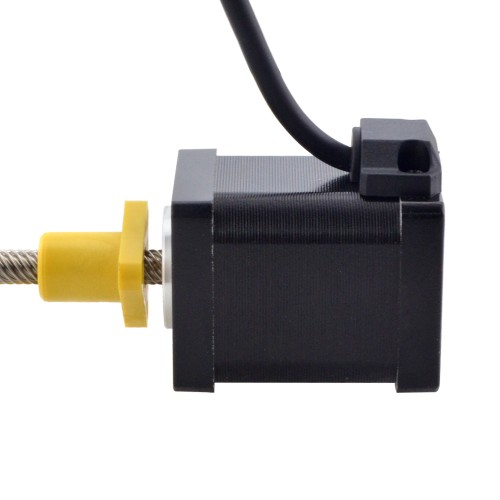 NEMA 14 외부 Acme 선형 스테퍼 모터 1.5A 47mm 스택 나사 리드 12.7mm(0.5) 리드 길이 150mm NEMA 14 외부 Acme 선형 스테퍼 모터 1.5A 47mm 스택 나사 리드 12.7mm(0.5) 리드 길이 150mm