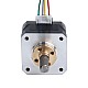 Nema 17 외부 34mm 스택 0.4A 리드 8mm(0.31496") 길이 32mm - 17E13S0404MB4-032RB | StepperOnline