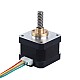 Nema 17 외부 34mm 스택 0.4A 리드 8mm(0.31496") 길이 32mm - 17E13S0404MB4-032RB | StepperOnline