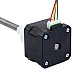 Nema 17 외부 34mm 스택 0.4A 리드 8mm(0.31496) 길이 150mm
