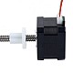 Nema 17 외부 34mm 스택 0.4A 리드 8mm(0.31496") 길이 200mm - 17E13S0404MB4-200RS | StepperOnline