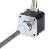 Nema 17 외부 34mm 스택 0.4A 리드 8mm(0.31496") 길이 300mm - 17E13S0404MB4-300RS | StepperOnline