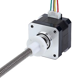 Nema 17 외부 34mm 스택 0.4A 리드 8mm(0.31496") 길이 300mm
