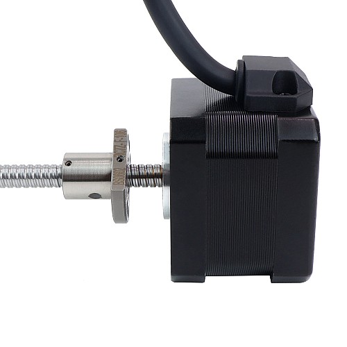 NEMA 17 외부 볼 나사 선형 스테퍼 모터 1.5A 34mm 스택 나사 리드 2mm(0.07874) 리드 길이 150mm NEMA 17 외부 볼 나사 선형 스테퍼 모터 1.5A 34mm 스택 나사 리드 2mm(0.07874) 리드 길이 150mm