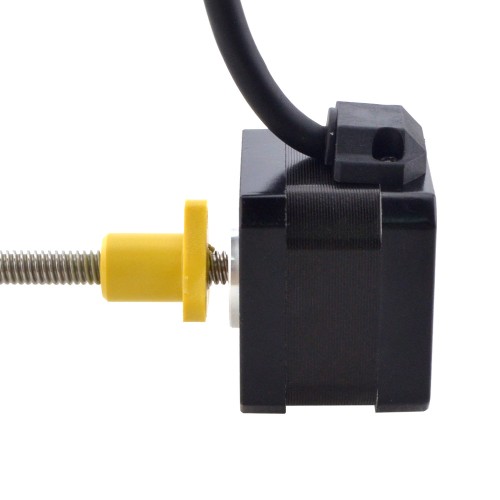 NEMA 17 외부 Acme 선형 스테퍼 모터 1.5A 34mm 길이 리드 2.54mm(0.1) 스트로크 150mm