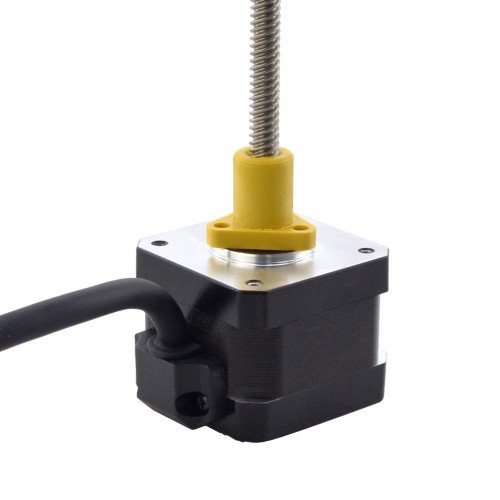 NEMA 17 외부 Acme 선형 스테퍼 모터 1.5A 34mm 길이 리드 6.35mm(0.25) 스트로크 150mm