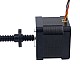 Nema 17 고온 외부 사다리꼴 선형 스테퍼 모터 1.68A 리드 4mm(0.15748") 나사 길이 350mm