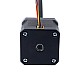Nema 17 고온 외부 사다리꼴 선형 스테퍼 모터 1.68A 리드 4mm(0.15748") 나사 길이 350mm