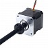 Nema 17 고온 외부 사다리꼴 선형 스테퍼 모터 1.68A 리드 4mm(0.15748") 나사 길이 350mm
