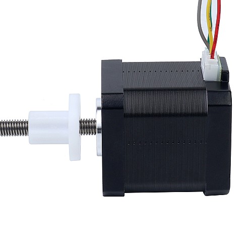 Nema 17 외부 48mm 스택 1.68A 리드 2mm(0.07874") 길이 200mm - 17E19S1684AF4-200RS | StepperOnline UK
