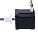 Nema 17 외부 48mm 스택 1.68A 리드 2mm(0.07874") 길이 200mm - 17E19S1684AF4-200RS | StepperOnline UK