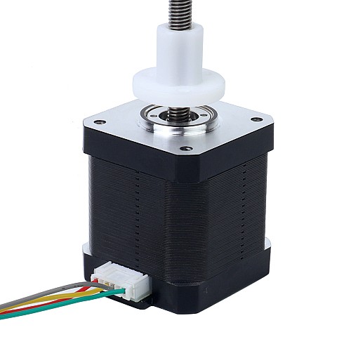 Nema 17 외부 48mm 스택 1.68A 리드 2mm(0.07874") 길이 200mm - 17E19S1684AF4-200RS | StepperOnline UK